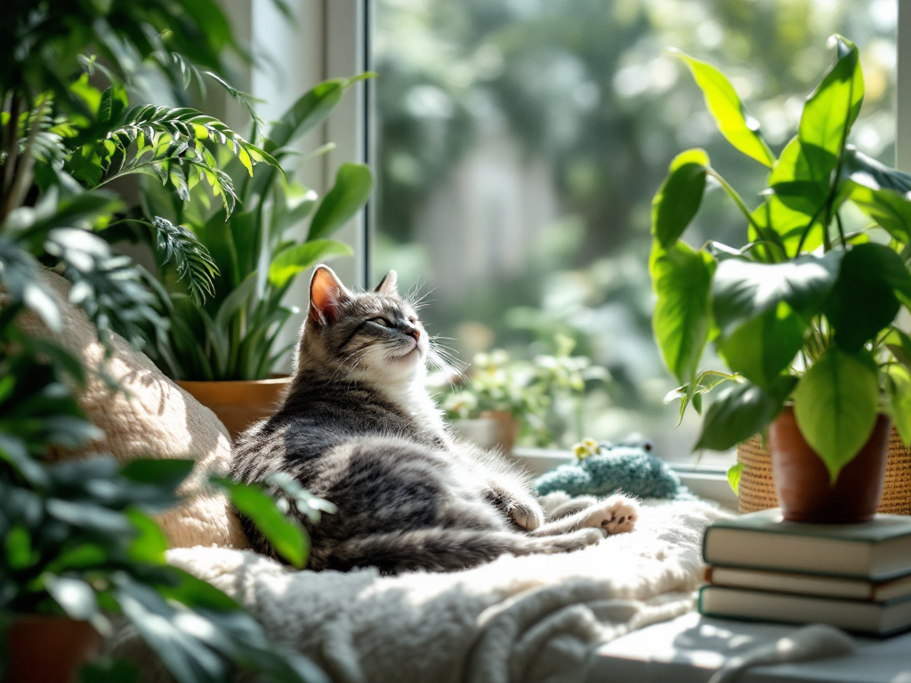 Benefits of Plants for Cats