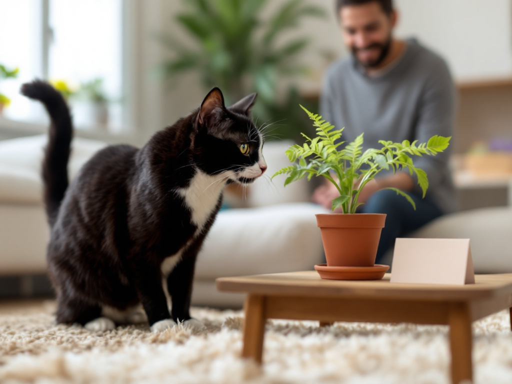 How to Introduce Plants to Your Cat