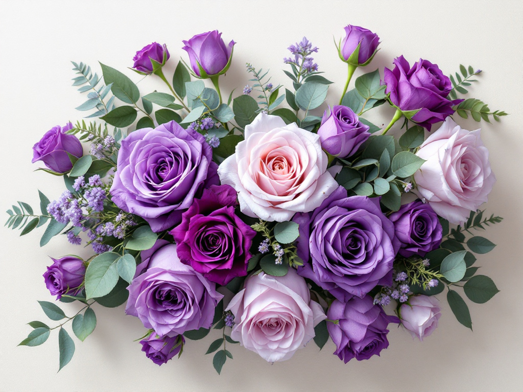 Purple and Lavender Roses: Enchantment and Mystery